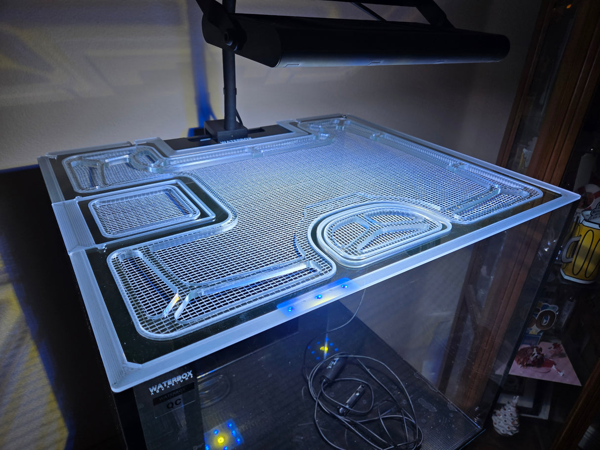 Waterbox Marine EX 60.2 (External Overflow) Polycarbonate Screen Top Lid