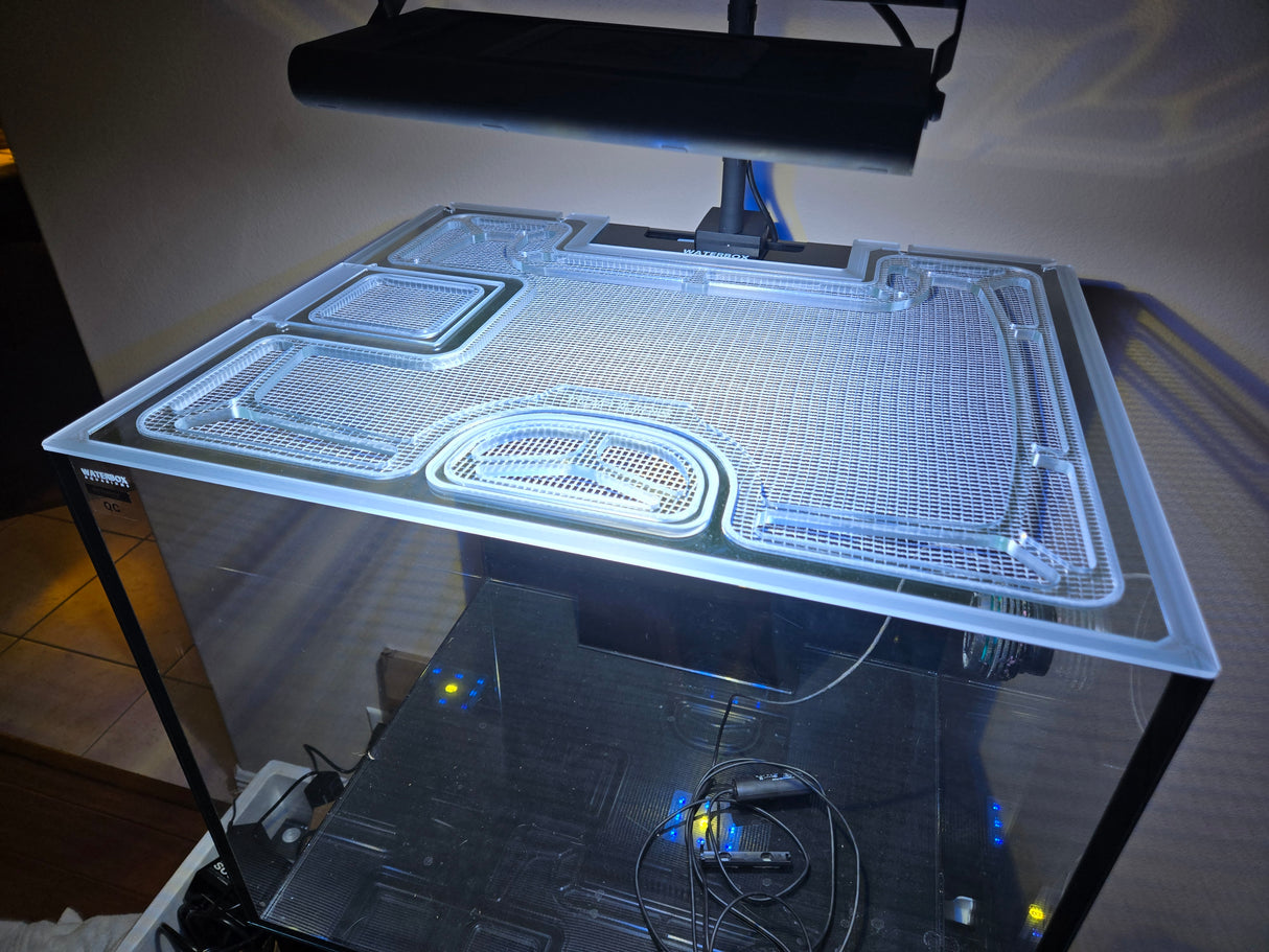 Waterbox Marine EX 60.2 (External Overflow) Polycarbonate Screen Top Lid