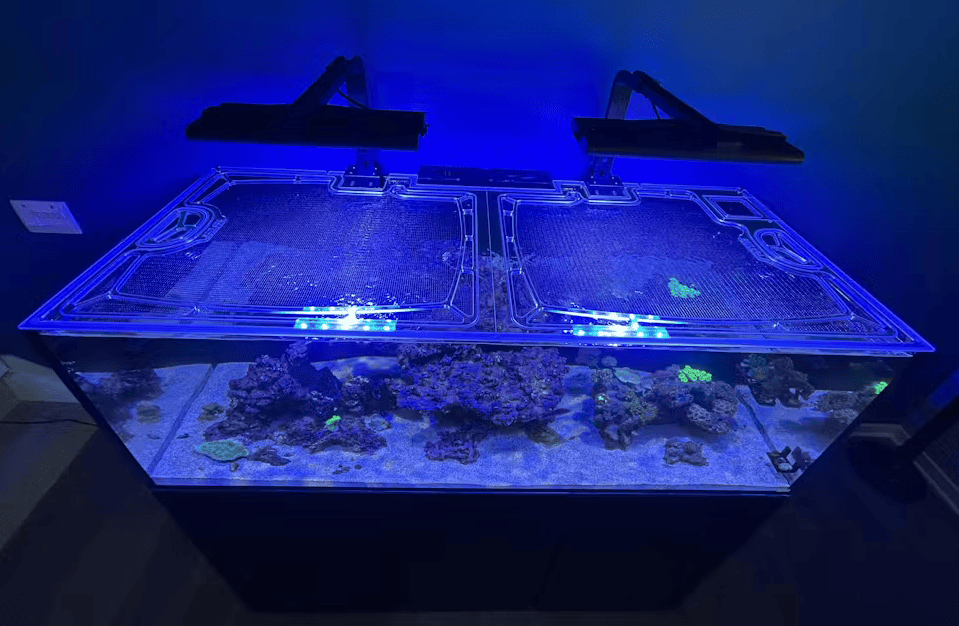 Planet Aquariums Tideline Crystaline 79 Gallon (36 x 24") External Reef Polycarbonate Screen Top Lid