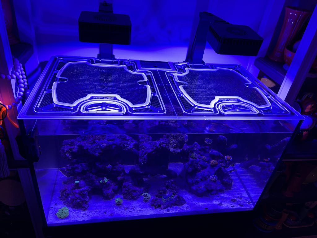 Waterbox Marine X 90.3 (Internal Overflow) Custom Polycarbonate Screen Aquarium Top Lid