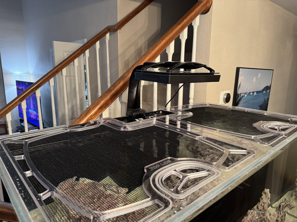 AquaForest OceanGuard 435 Custom Polycarbonate Aquarium Screen Top Lid