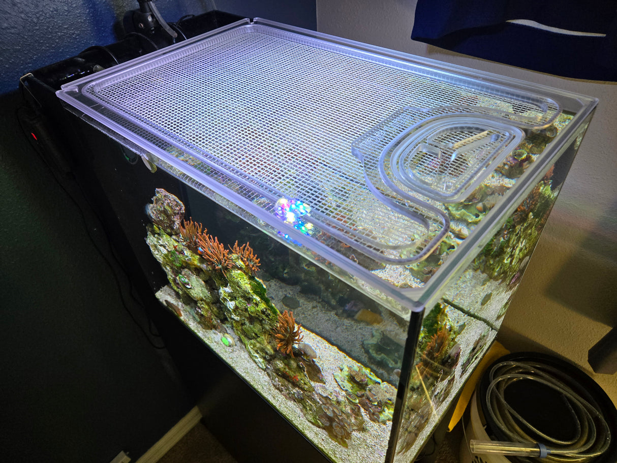 Waterbox AIO 25 Peninsula Mini Custom Polycarbonate Screen Aquarium Top Lid