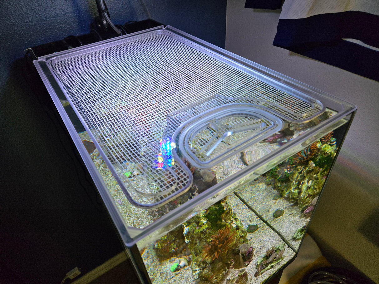 Waterbox AIO 25 Peninsula Mini Custom Polycarbonate Screen Aquarium Top Lid