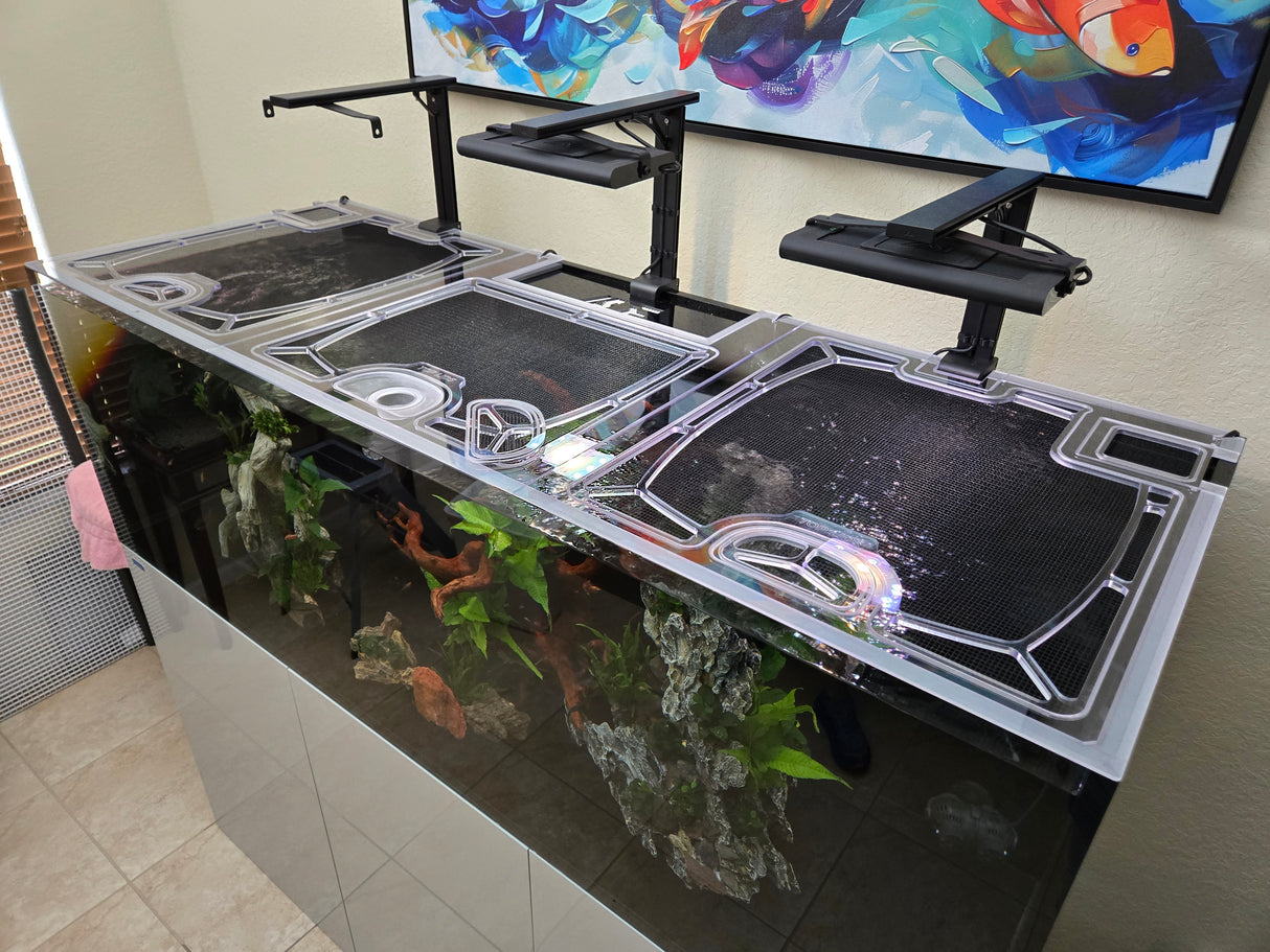 AquaForest OceanGuard 980 Custom Polycarbonate Aquarium Screen Top Lid