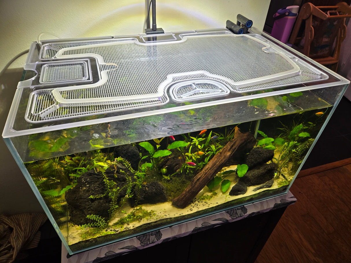 Waterbox Clear Mini 20 Custom Polycarbonate Aquarium Screen Top Lid