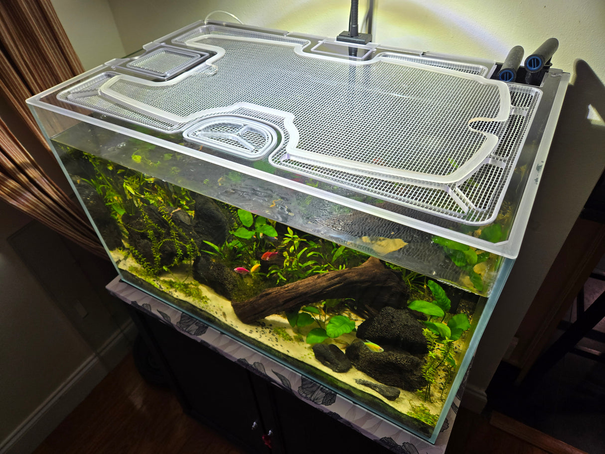 Waterbox Clear Mini 20 Custom Polycarbonate Aquarium Screen Top Lid