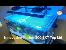 Load and play video in Gallery viewer, Innovative Marine NUVO 75 EXT Custom Polycarbonate Aquarium Screen Top Lid
