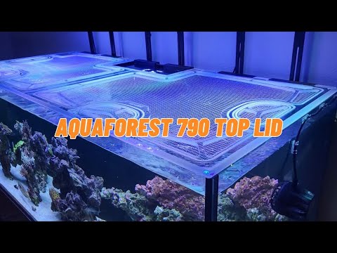 AquaForest OceanGuard 980 Custom Polycarbonate Aquarium Screen Top Lid