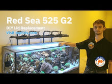 Load and play video in Gallery viewer, Red Sea Reefer 525 XL Custom Polycarbonate Aquarium Screen Top Lid
