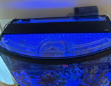 Top Fin 36 Gallon Bowfront Rimmed Version (with Black Frame) Polycarbonate Aquarium Screen Top Lid