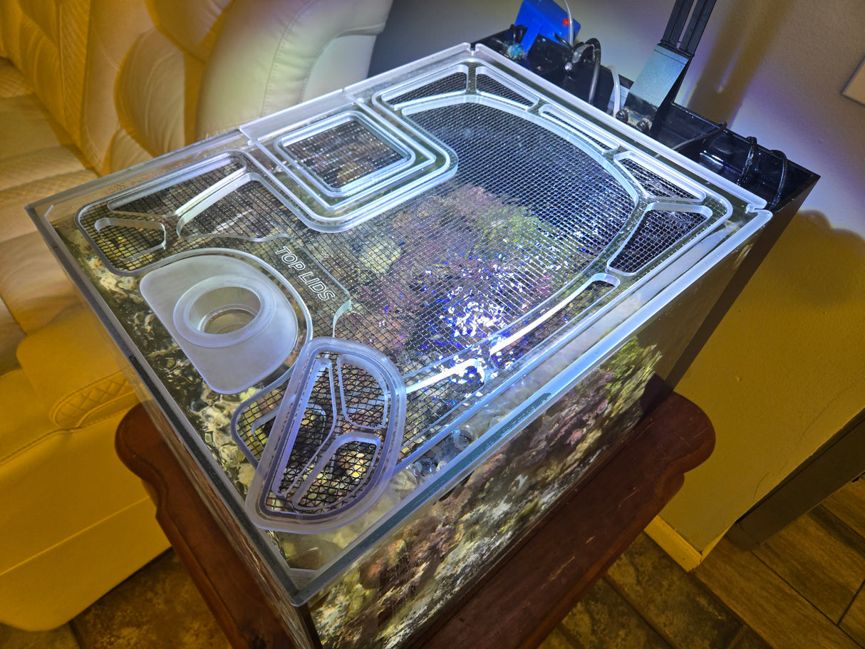 Waterbox AIO 25 Peninsula Mini Custom Polycarbonate Screen Aquarium Top Lid
