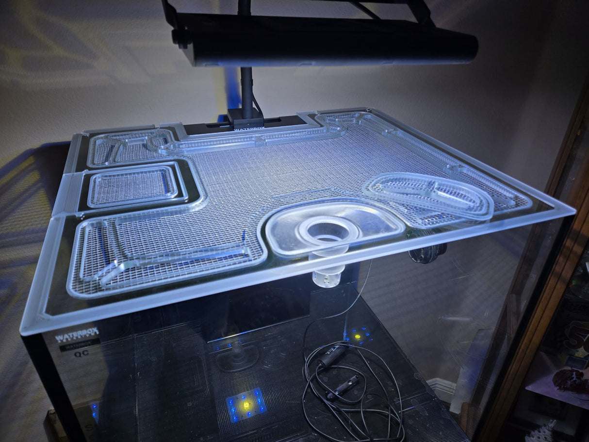 Waterbox Marine X 60.2 (Internal Overflow) Custom Polycarbonate Screen Aquarium Top Lid