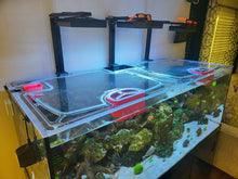 Load image into Gallery viewer, Pro Clear ProStar 150 Standard Overflow Custom Polycarbonate Aquarium Screen Top Lid
