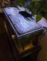 Planet Aquariums Studio Bookshelf 23.7 Gallon Polycarbonate Screen Top Lid