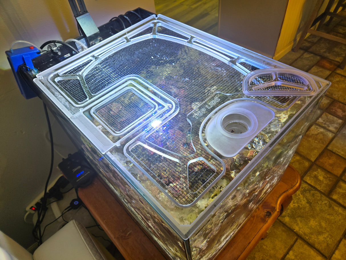 Waterbox AIO 25 Peninsula Mini Custom Polycarbonate Screen Aquarium Top Lid