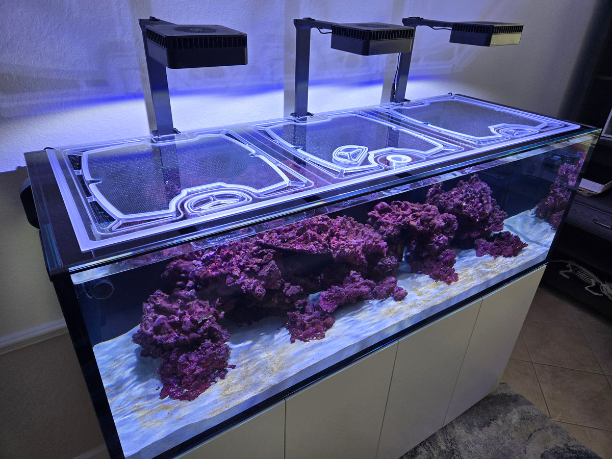 Red Sea Reefer 750 G3 (Black Eurobrace Version) Custom Polycarbonate Aquarium Screen Top Lid