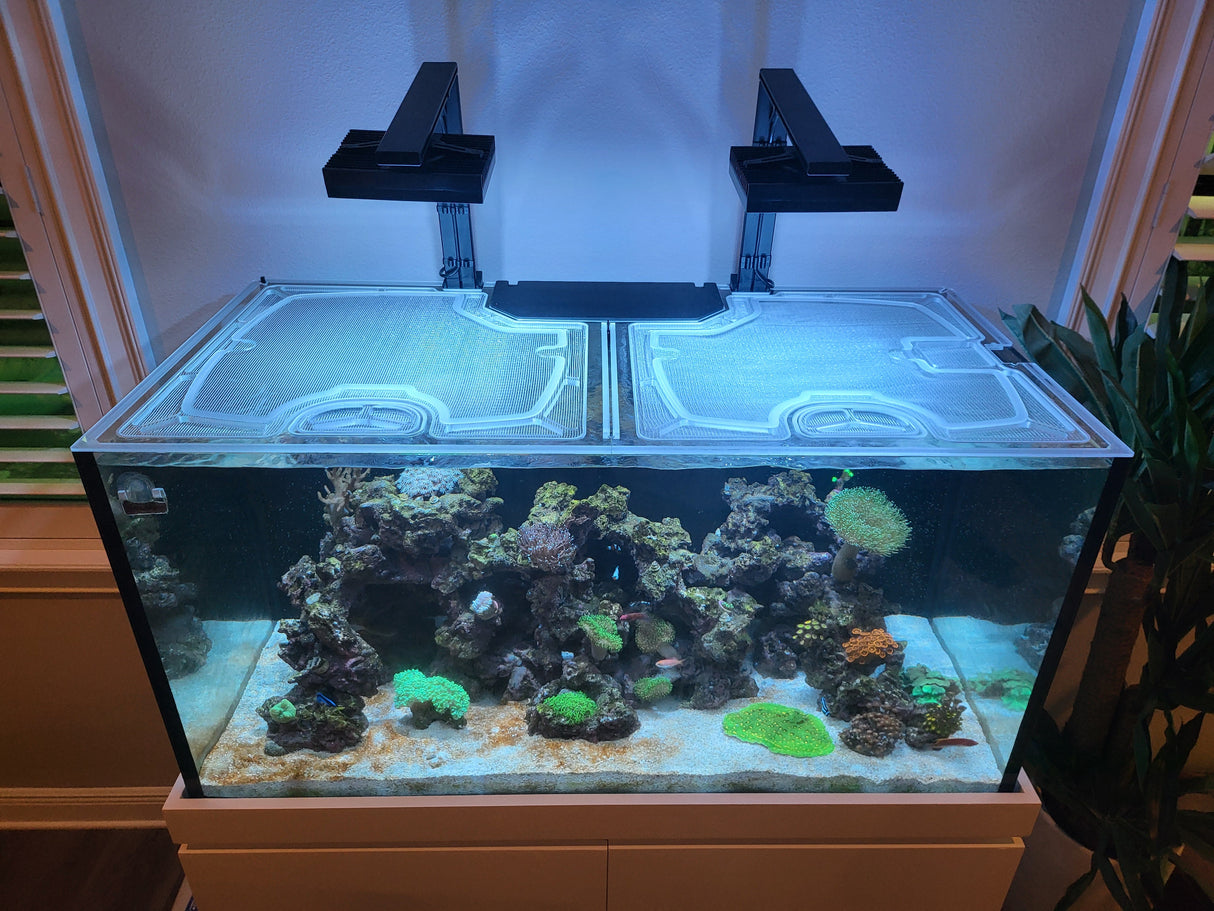 Planet Aquariums Mega Matrix Rimless 120G (48" x 24") Polycarbonate Screen Top Lid