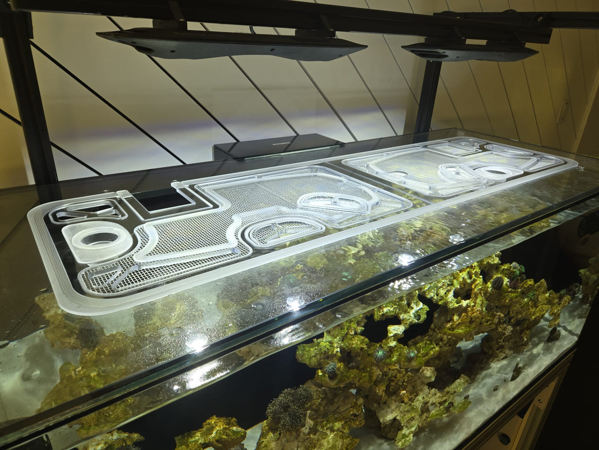 CADE Reef 1200 S3 Custom Polycarbonate Aquarium Screen Top Lid