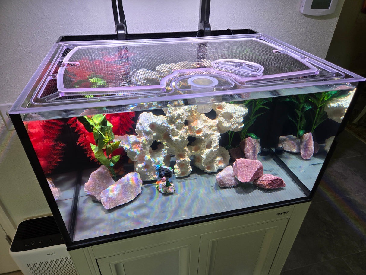 Innovative Marine NUVO 25 Lagoon Fusion Pro AIO Custom Polycarbonate Aquarium Screen Top Lid