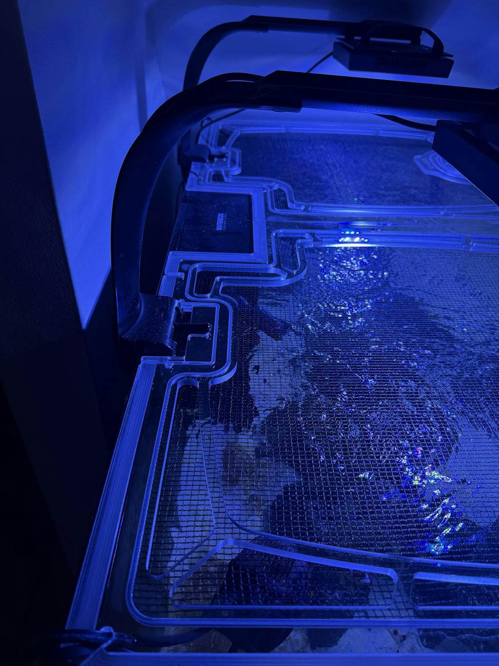 Waterbox Reef 130.4 Custom Polycarbonate Aquarium Screen Top Lid