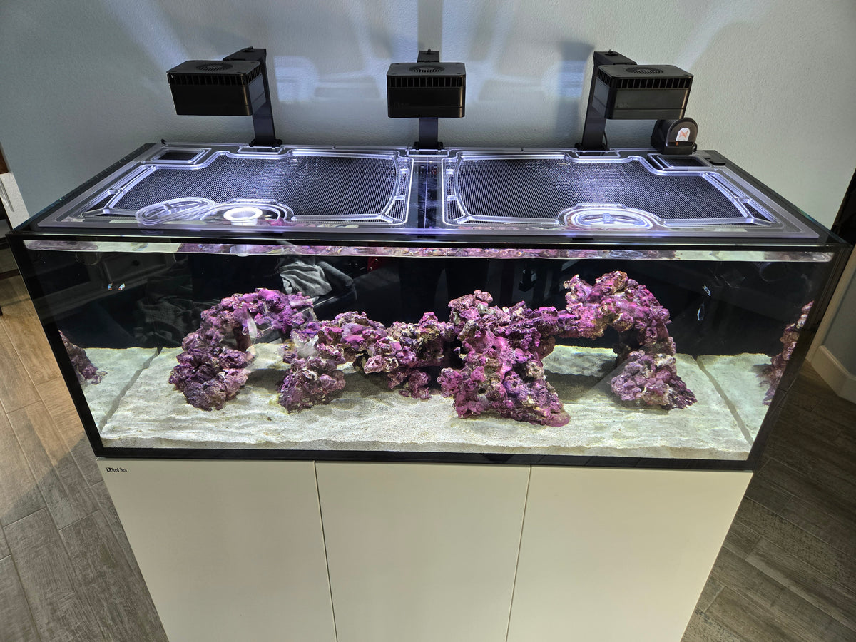 Red Sea Reef-Frame 250 (Black Eurobrace Version) Polycarbonate Aquarium Screen Top Lid