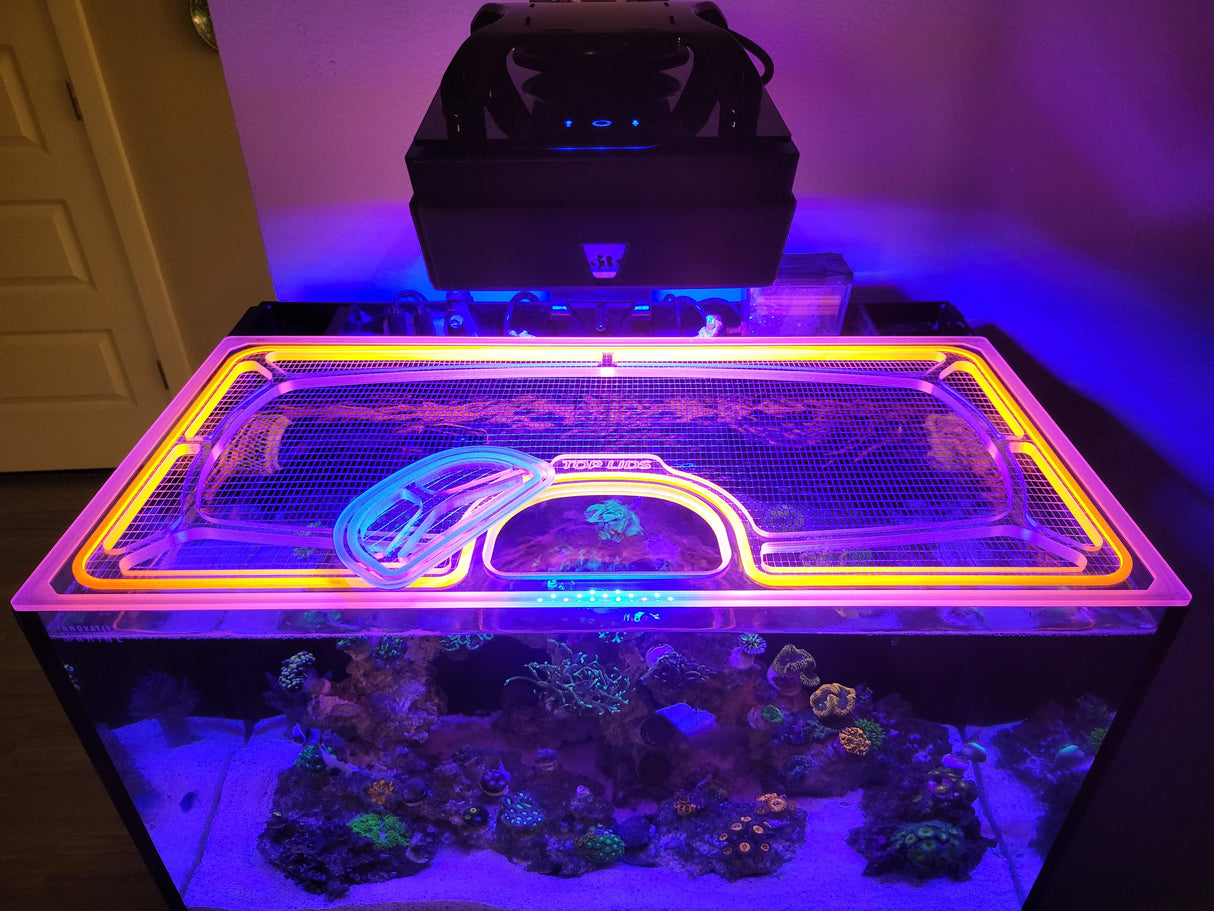 Innovative Marine NUVO 20 Fusion Pro AIO Custom Polycarbonate Aquarium Screen Top Lid