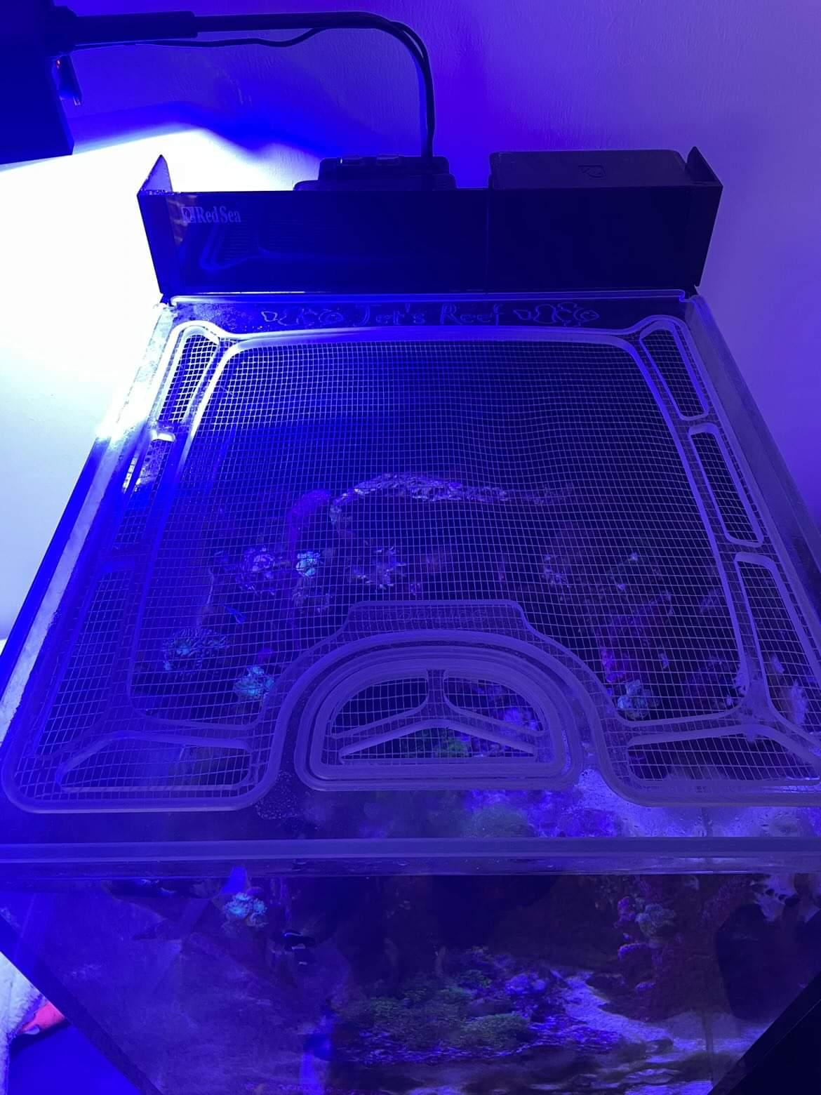 Red Sea Max Nano G2 Peninsula Custom Polycarbonate Aquarium Screen Top Lid
