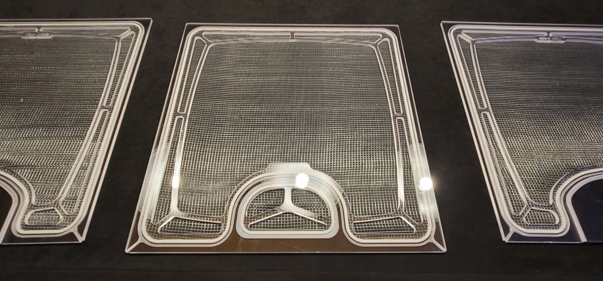 Aqueon 180 Gallon Megaflow 72x24x28 Custom Polycarbonate Aquarium Screen Top Lid