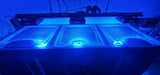 Aqueon 180 Gallon Megaflow 72x24x28 Custom Polycarbonate Aquarium Screen Top Lid