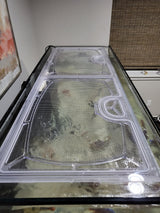 SCA 210 Gallon Starfire 72 x 24" Custom Polycarbonate Aquarium Screen Top Lid