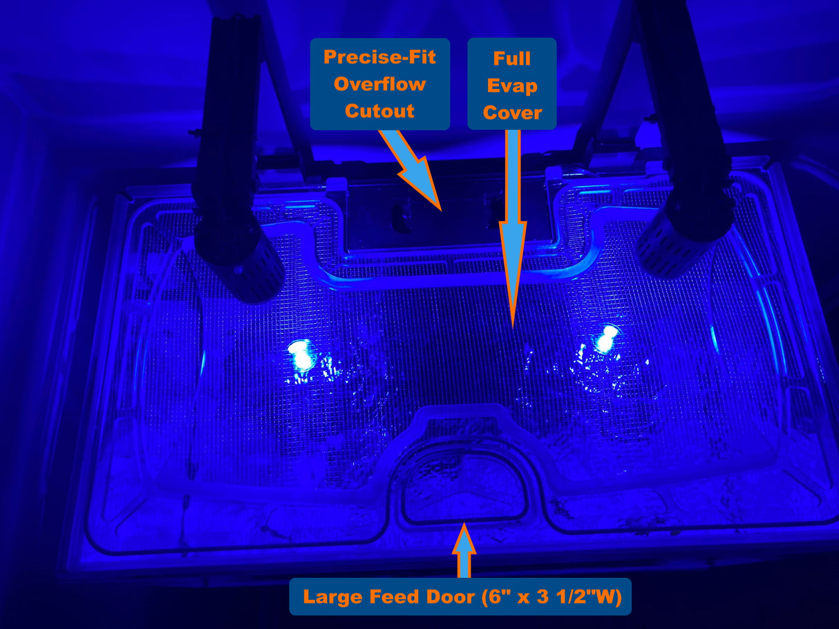 Red Sea Reefer 250 Custom Polycarbonate Aquarium Screen Top Lid