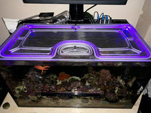 Load image into Gallery viewer, Innovative Marine NUVO 10 Fusion Pro AIO Custom Polycarbonate Aquarium Screen Top Lid
