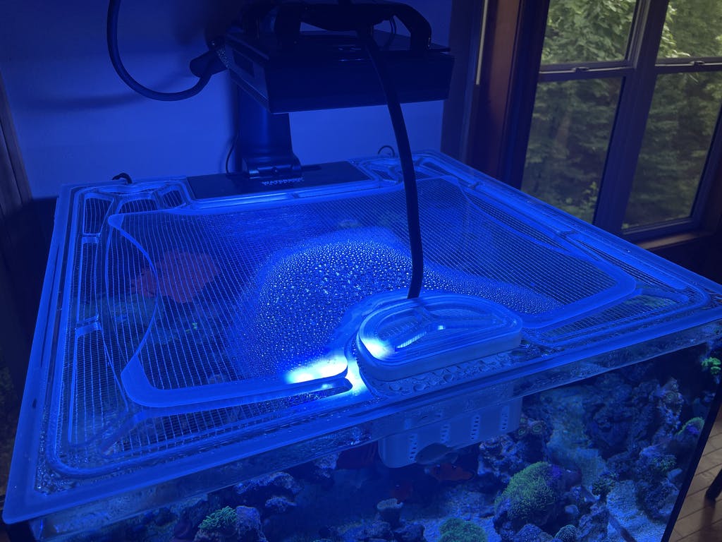 Waterbox Marine X 60.2 Custom Polycarbonate Screen Aquarium Top Lid