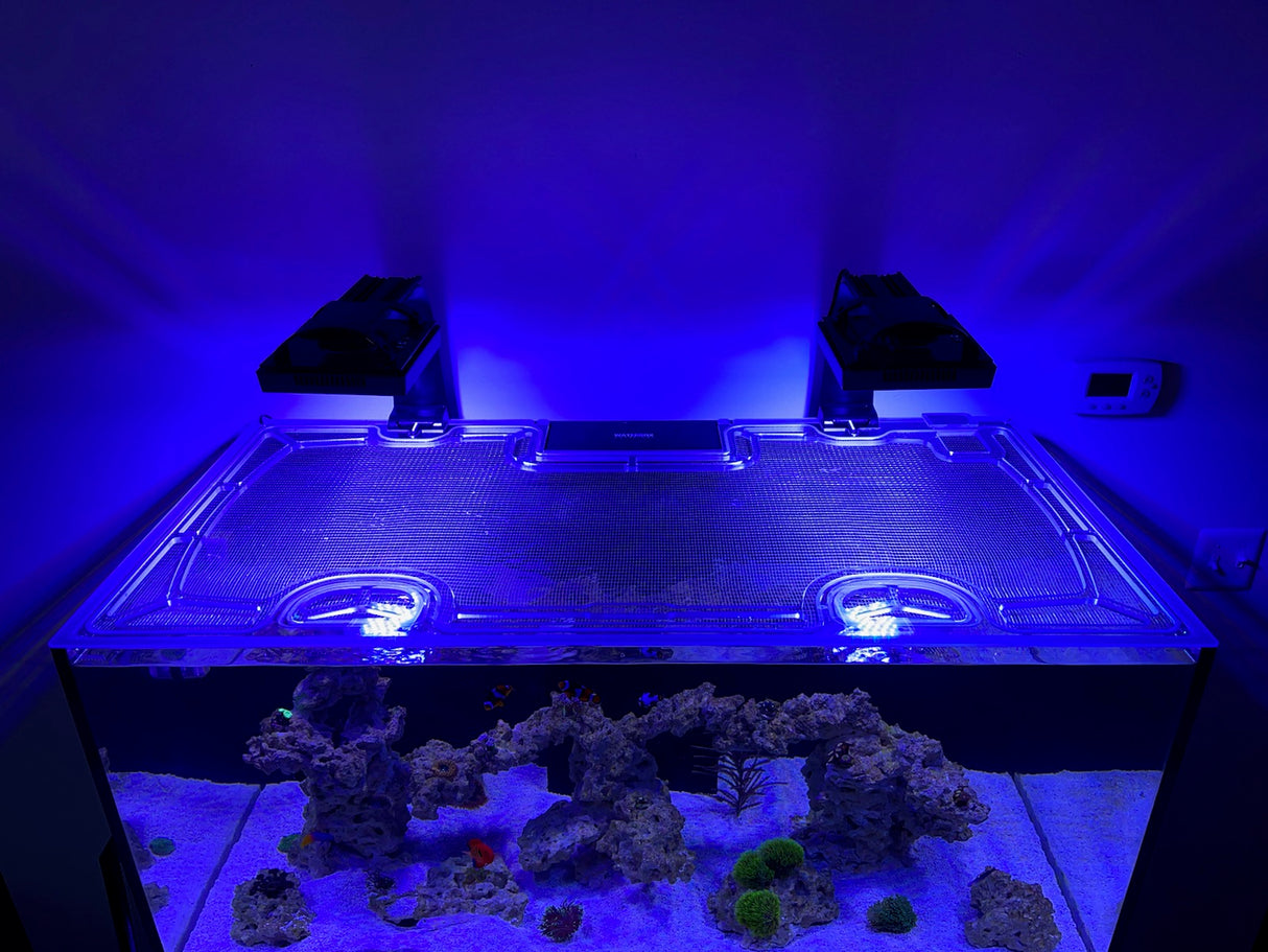 Waterbox Reef 130.4 Custom Polycarbonate Aquarium Screen Top Lid