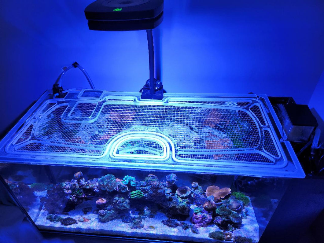 Innovative Marine NUVO 14 Peninsula Fusion Pro AIO Custom Polycarbonate Aquarium Screen Top Lid