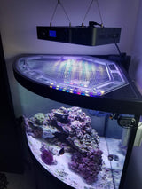 Aqueon 92 Gallon Corner Tank Custom Polycarbonate Aquarium Screen Top Lid