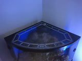 Aqueon 92 Gallon Corner Tank Custom Polycarbonate Aquarium Screen Top Lid